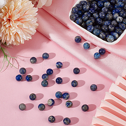 120Pcs Natural Lapis Lazuli Beads&nbsp;G-PA0001-15B