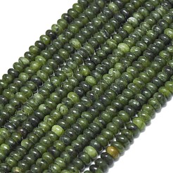 Natural Chinese Jade Beads Strands&nbsp;G-P575-A19-4x2mm-01