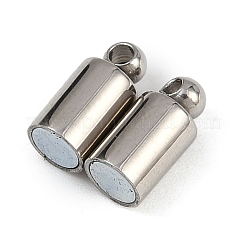 304 Stainless Steel Magnetic Clasps&nbsp;STAS-C127-07P