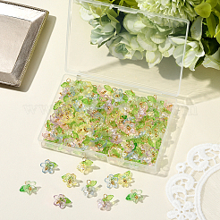 100Pcs Plastic & Acrylic Pendants&nbsp;FIND-SC0019-77