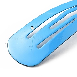 Spray Paint Iron Snap & Alligator Hair Clip Findings&nbsp;IFIN-P038-01
