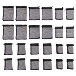 60Pcs 6 Styles Organza Bags Jewellery Storage Pouches Wedding Favour Party Mesh Drawstring Gift&nbsp;OP-TA0001-06