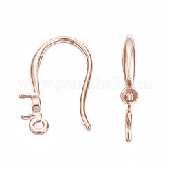 316 Surgical Stainless Steel Hook with Rhinestone Settings and Horizontal Loop&nbsp;STAS-N092-134RG