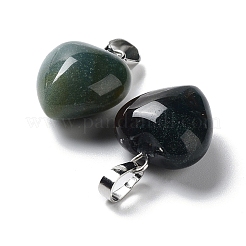 Natural Moss Agate Pendants&nbsp;G-I311-A08
