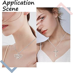 20Pcs Women's 304 Stainless Steel Curb Chain Necklaces Set&nbsp;STAS-SC0008-07