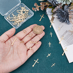 60Pcs 3 Styles Brass Pendants&nbsp;KK-HY0003-88G