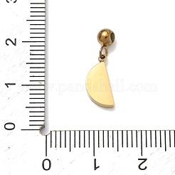 304 Stainless Steel Pendants&nbsp;STAS-K323-01B-G