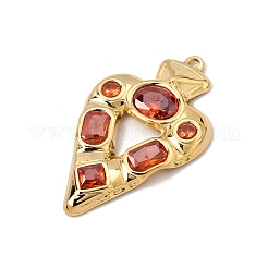 304 Stainless Steel Rhinestone Pendants&nbsp;SA-CBAA9A2-01G-03