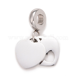 304 Stainless Steel European Dangle Charms&nbsp;STAS-I194-20P