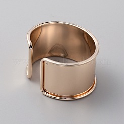 Alloy Grooved Bangles&nbsp;PALLOY-WH0001-87RG