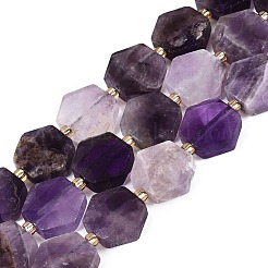 Natural Amethyst Beads Strands&nbsp;G-N368-01A-10