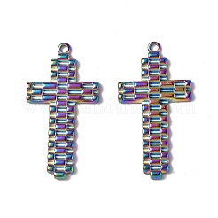 Ion Plating(IP) 304 Stainless Steel Pendants&nbsp;STAS-E169-08MC