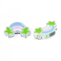 Transparent Acrylic Beads&nbsp;X-TACR-S117-15