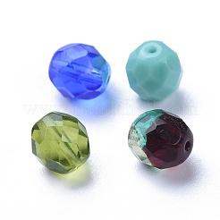 Transparent Czech Glass Beads&nbsp;GLAA-O018-08