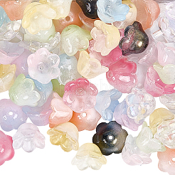90Pcs 9 Colors Lampwork Beads&nbsp;LAMP-PA0001-12