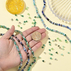 3 Strands 3 Colors  Electroplate Glass Beads Strands&nbsp;EGLA-YW0005-06B