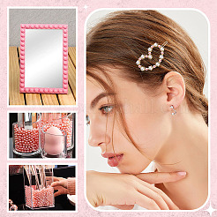 3500Pcs ABS Plastic Imitation Pearl Beads&nbsp;FIND-AR0006-08B