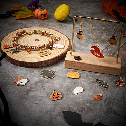 44pcs 22 style Alloy Enamel Pendants&nbsp;ENAM-MP0001-07