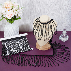 2 Yards Resin Bead Tassel Beaded Trim&nbsp;OCOR-OC0001-73A