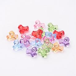 Transparent Acrylic Plastic Tri Beads for Christmas Ornaments Making&nbsp;X-PL699M