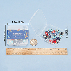 Alloy Enamel Links Connectors&nbsp;ENAM-SC0001-59