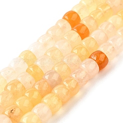 Natural Topaz Jade Beads Strands&nbsp;G-U023-B02-04