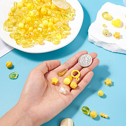 100G Transparent/Opaque Acrylic Beads&nbsp;MACR-TA0001-50E
