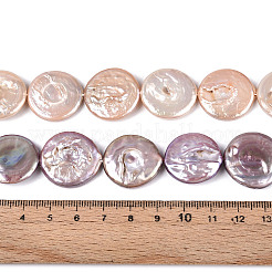 Natural Baroque Keshi Pearl Beads Strands&nbsp;PEAR-S018-20C
