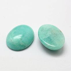 Oval Natural Amazonite Cabochons&nbsp;G-O147-02E