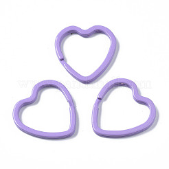 Spray Painted Iron Split Key Rings&nbsp;X-KEYC-S255-001