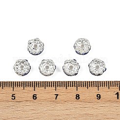 Brass Rhinestone Spacer Beads&nbsp;RSB030NF-15