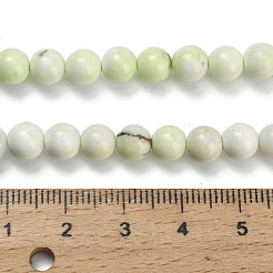Natural Lemon Turquoise(Jasper) Beads&nbsp;G-C259-B04-6mm