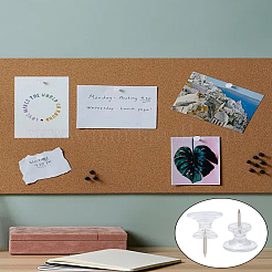 50Pcs Steel & Plastic Push Pins&nbsp;OFST-LP0001-11