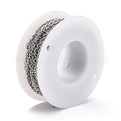 Tarnish Resistant 304 Stainless Steel Cable Chains&nbsp;CHS-D033-03P-02