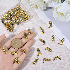50Pcs Tibetan Style Alloy Pendants&nbsp;FIND-BM0001-06