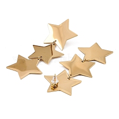 304 Stainless Steel Stud Earrings for Women&nbsp;EJEW-A116-01B-G