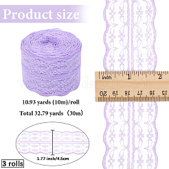 3 Rolls Guipure Non-Stretch Lace Trim&nbsp;OCOR-GF0004-52B