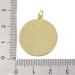 Rack Plating Brass Enamel Pendants&nbsp;KK-P261-05D-G