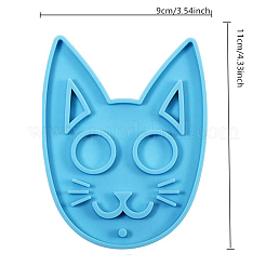 Cat Shape Food Grade DIY Silicone Pendant Molds&nbsp;SIL-CJC0001-03