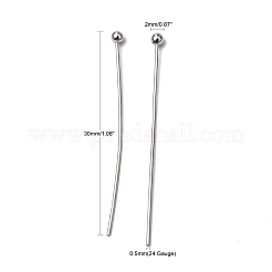 Brass Ball Head pins&nbsp;X-KK-R020-07P