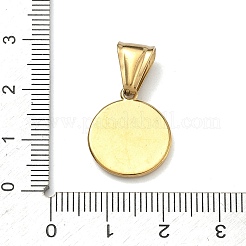 304 Stainless Steel Pendants&nbsp;STAS-D225-13G