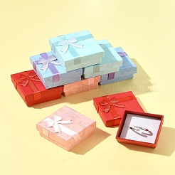 8Pcs 4 Colors Valentines Day Presents Packages Cardboard Ring Boxes&nbsp;CBOX-FS0001-07