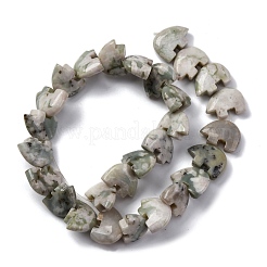 Natural Peace Jade Beads Strands&nbsp;G-F783-G08-01