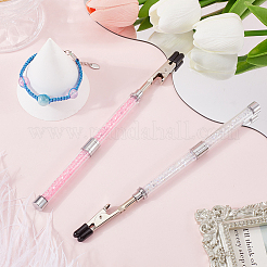 2Pcs Iron and PVC and Acrylic Alligator Memo Clips&nbsp;FIND-SC0011-25C