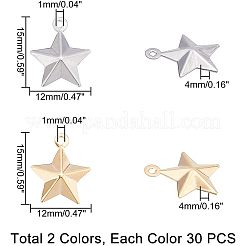 304 Stainless Steel Pendants&nbsp;STAS-UN0013-46