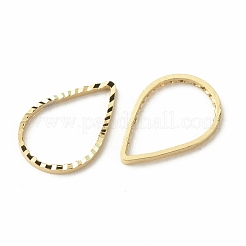 Brass Linking Rings&nbsp;KK-F831-017C-G-RS