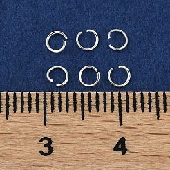 304 Stainless Steel Jump Rings&nbsp;STAS-F084-28S-01