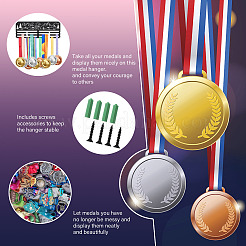 Iron Medal Holder Frame&nbsp;ODIS-WH0022-032