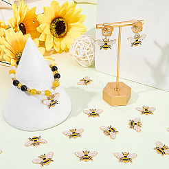 30Pcs Alloy Enamel Pendants&nbsp;ENAM-BM0001-47