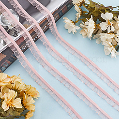 Nylon Chiffon Elastic Lace Trim&nbsp;OCOR-WH0082-159B